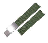 FFHAO Silikon-Gummi-Uhrenarmband für Longines Master Conquest HydroConquest L3, wasserdicht, 21 mm, 21mm, Achat