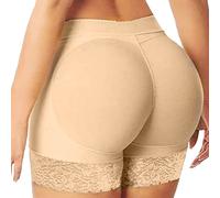 FFWTPY Damen Butt Lifter Po Push Up Gepolsterter Unterhose Hip Enhancer Shapewear mit 2 Herausnehmbarer Hüfte Pads Bauchkontrolle Höschen Hüft Unterwäsche Miederslips