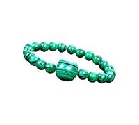 FGDTREE Eleganter Katzenkopf-Anhänger mit Natursteinperlen, natürliche Edelsteine, einzigartiges Geburtstagsgeschenk für Sie, Eine Größe, Wie beschrieben