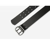 FHB CARSTEN Ledergürtel Doppeldorn Schwarz 70-140cm zur Auswahl Variante schwarz 140 cm
