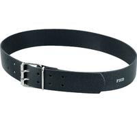 FHB Ledergürtel mit Doppeldorn - CARSTEN 85001 schwarz 115 cm