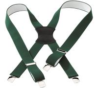 FHB Hosenträger ACHIM, grün, Größe 120cm (Gürtel & Hosenträger)