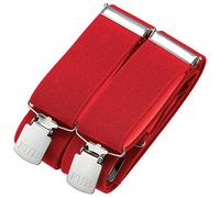 FHB Hosenträger "Achim", STD beziehungsweiße Einheitsgröße, rot, 90290-33