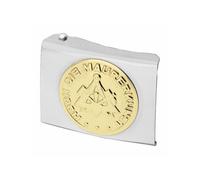 FHB Koppelschloss Maurer GREGOR silber (Gürtel & Hosenträger)