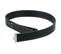 FHB Lederkoppel DIETMAR 85000 schwarz Rindleder Zunft Koppel Gürtel 70-140 cm, Farbe: 20 schwarz, Größe: 140