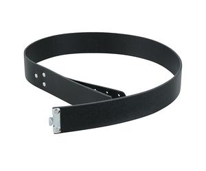 FHB Lederkoppel DIETMAR 85000 schwarz Rindleder Zunft Koppel Gürtel 70-140 cm, Farbe: 20 schwarz, Größe: 140