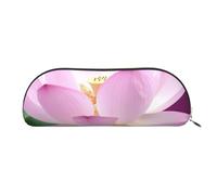 FHEBNDS Make-up-Tasche mit asiatischen Blumen für Damen und Herren, großes Federmäppchen, ästhetisches Federmäppchen, Münztasche, Leder-Kosmetiktasche mit Reißverschluss, Büro-Organizer