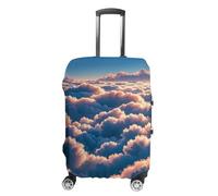 FHESDCW On Top of The Cloud Gepäckhüllen für Koffer, waschbares Reisezubehör, Anti-Kratz- und Staubschutz, Kofferabdeckung, passend für 48,3 - 81,3 cm Gepäck, Stil:, XL, Klassisch