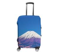 FHESDCW Purple Mount Fuji Gepäckabdeckungen für Koffer, waschbares Reisezubehör, Anti-Kratz- und Staubschutz, Kofferabdeckung, passend für 48,3-81,3 cm Gepäck, Stil:, XL, Klassisch