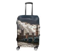 FHESDCW Stormy and Gloomy Weather Gepäckhüllen für Koffer, waschbares Reisezubehör, Anti-Kratz- und Staubschutz, Kofferabdeckung, passend für 48,3-81,3 cm Gepäck, Stil, L, Classic
