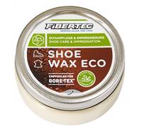 FIBERTEC Shoe Wax Eco Schuhwachs für Leder farblos - Hochwirksame Lederpflege aus Bienen- und Carnaubawachs, Schuhimprägnierung bluesign zertifiziert ohne Lösungsmittel, Made in Germany