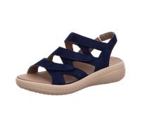 Fidelio Sandale Marine Nubi für Damen, blau, Größe 42 EU