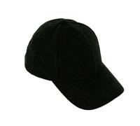 fiebig Baseballcap aus Wolle | 6-Panel Cap mit elastischem Verschluss (58-L, olivgrün)
