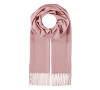 fiebig Cashmink Schal in Uni | Halstuch für Damen & Herren in Größe 180 x 30 cm | Made in Germany (One Size, Malve)