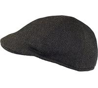 Gatsby Cap mit Ohrenklappen dunkelbraun, 61