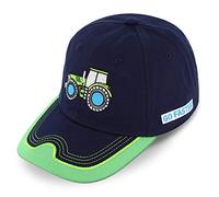 fiebig Kappe mit Stickerei | Baseballcap mit Aufnäher | Kinder Baseballkappe mit Klettverschluss (55, Kiwi)