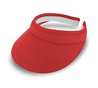 Visor mit Spange in 5 Farben! rot