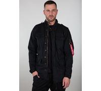 Fieldjacket ALPHA INDUSTRIES "Huntington", Herren, Gr. XS, schwarz, Obermaterial: 100% Baumwolle, Jacken Fieldjacket (58876764-XS)