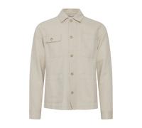 Fieldjacket CASUAL FRIDAY "Fieldjacket CFJerslev", Herren, Gr. L, beige (light sand), Obermaterial: 51% Leinen LI. 49% Baumwolle CO., slim fit normal, Jacken (68224133-L) light sand