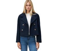 Fieldjacket ZERO "zero Damen Jacke in Wolloptik", Damen, Gr. 42, lila (hydrangea), Stoff, Obermaterial: 100% Polyester. Ärmelfutter: ohne Futter., casual, V-Ausschnitt, Langarm, Jacken (78750924-42) h