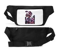 Fierce Girl with Severed Head Unisex Hüfttasche Schwarz