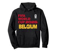 FIFA World CUP26 Belgien Blockbuchstaben Pullover Hoodie