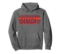 FIFA World CUP26 Canada Country Stripe Pullover Hoodie