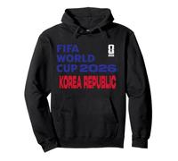 FIFA World CUP26 Korea Republik Blockbuchstaben Pullover Hoodie