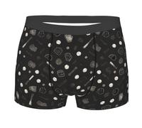 fifbird Herren-Boxershorts für Baseball-Sport (2) - Unterwäsche mit elastischem Gürtel, mehrfarbig, XL