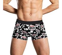 fifbird WSOP Poker Lustige Herren-Boxershorts, weiche Unterwäsche, bedruckte Unterhose, Shorts, Siehe Abbildung, XXL