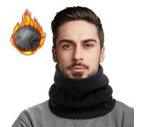 Figarge Winter Halsschlauch Herren Ski Schlauchscha Halswärmer Halstuch Männer Gesichtsschal Damen Winter Warm Loop Schal Fleece Schal Schlauchtuch Halswärmer Sport Buff Schal für Fahrrad Ski