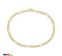 Figaroarmband aus 14-karätigem Gold, 2,8 mm