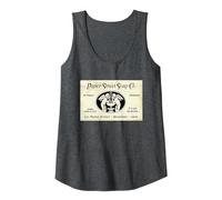 Fight Club Movie Official Paper Street Soap Co. Tyler Durden Tank Top, Damen, Anthrazit Meliert, XL