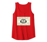 Fight Club Movie Official Paper Street Soap Co. Tyler Durden Tank Top, Damen, Rot, XXL
