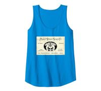 Fight Club Movie Official Paper Street Soap Co. Tyler Durden Tank Top, Damen, Saphir, XL