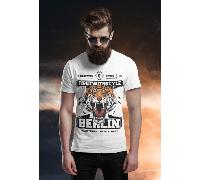 Fightwood Fightwithstyle Berlin Angry Tiger - Männer Premium T-Shirt - M