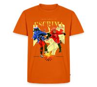 Fightwood Fightwithstyle Escrima Shirt - Premium T-Shirt für Escrima, Kali & Arnis - Hell - Orange / 4XL