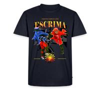 Fightwood Fightwithstyle Escrima Shirt - Premium T-Shirt für Escrima, Kali & Arnis - Navy / M