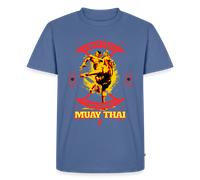 Fightwood Fightwithstyle Muay Thai - Männer Premium T-Shirt - Taubenblau / XXL