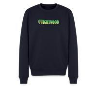 FIGHTWOOD Männer Premium Sweatshirt - mit Logo-Brustprint - Navy / XL