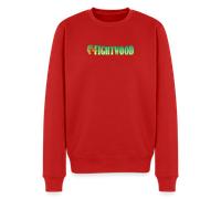 FIGHTWOOD Männer Premium Sweatshirt - mit Logo-Brustprint - Rot / S
