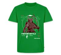 Fightwood Samurai Premium T-Shirt - Nachhaltig, Bequem & Stylisch - Grün / L