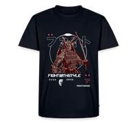 Fightwood Samurai Premium T-Shirt - Nachhaltig, Bequem & Stylisch - Navy / 4XL