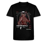 Fightwood Samurai Premium T-Shirt - Nachhaltig, Bequem & Stylisch - Schwarz / S
