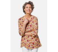 Figurschmeichelndes Drucktunika-Shirt bunt 44