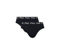 FILA 2er Pack Herrenslips, schwarzer Bund - L / black