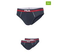 Fila 2er-Set Slips in Dunkelblau - Größe XXL | Herren Waesche