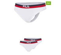 Fila 2er-Set Strings in Weiß - Größe L | Damen Unterteile