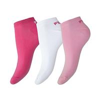 FILA 3 Paar Socken Invisible Sneakers Unisex 35-46 Einfarbig - mehrere Farben: Farbe: Pink Panther | Größe: 39-42 (6-8 UK)