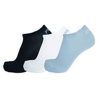 FILA 3 Paar Socken Invisible Sneakers Unisex 35-46 Einfarbig - mehrere Farben: Farbe: Sky | Größe: 39-42 (6-8 UK)